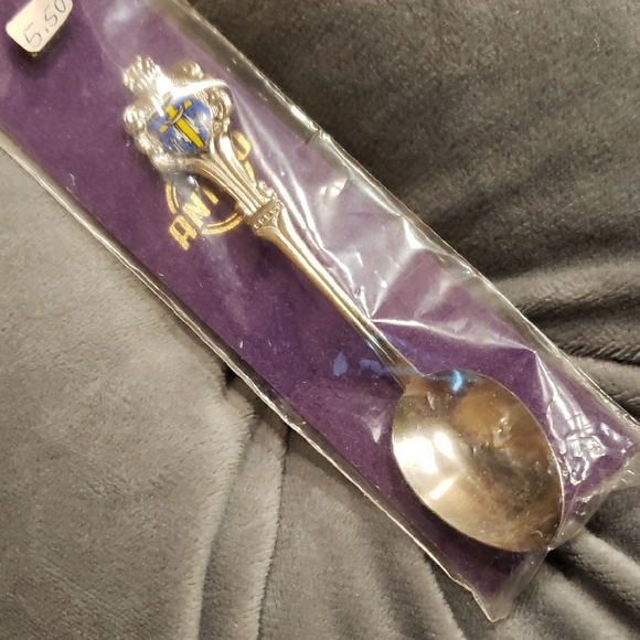 Vintage Sterling Collectible Oberammergau Souvenir Spoon - NOS - Picture 1 of 5